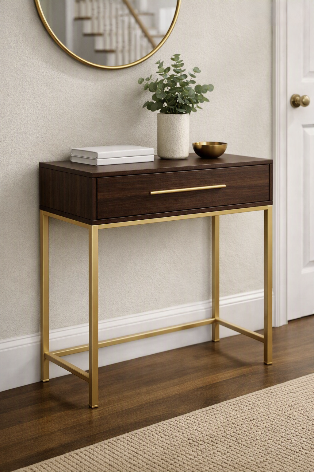The Modern Brown Console Table Jakarta